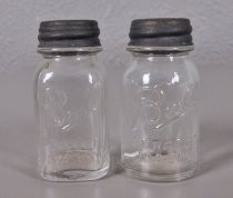 Ball mason jars salt & pepper shakers