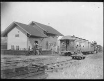 South Pacific Coast Railroad depot - New Almaden