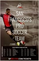 SF Deltas Home Schedule Poster