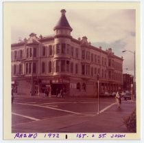 Farrell's Saloon, First Street and St. John Street