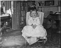 Toddler in chair, c. 1912