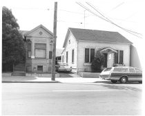 Peralta Adobe, view from West St. John Street