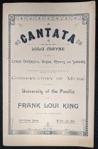 A cantata : words by Lulu Mayne for grand orchestra, organ, chorus and soloists