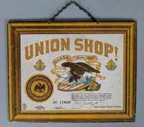 Union Shop! Placard