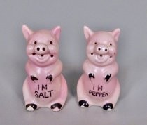 Pigs salt & pepper shakers