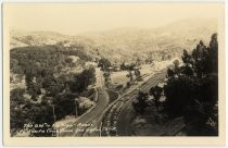 The "Old" & the "New" Roads to Santa Cruz from Los Gatos, Calif