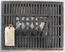 "1887" grate