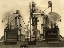 5 Kw TPTG Navy transmitter, installed by Ralph Heintz, ca. 1923