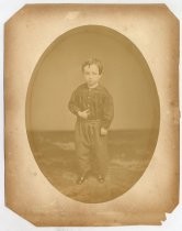 Portrait of Charles B. Polhemus as a child, c. 1891