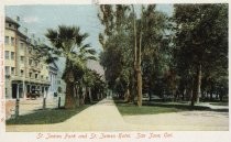 St. James Park and St. James Hotel, San Jose, Cal