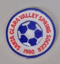 Santa Clara Spring Soccer 1980 patch