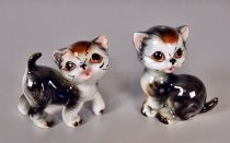 Kitten salt & pepper shakers
