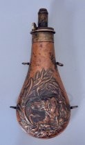 Copper powder flask