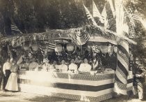 Refreshment Stand, St. James Park, July 4, 1909