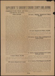 Supplement to Sanborn's Sonoma County Land Journal