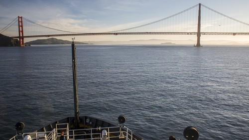 Golden Gate Bridge with Bow