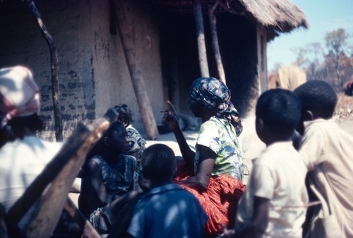 Storytelling session at Mukupa Katandula