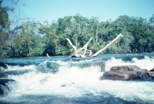 First stage of Chishimba Falls, near Kasama