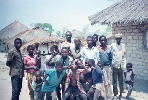 Group photo at Kasongole fishing camp, Kaputa District