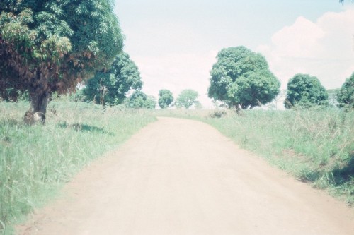 Road south from Nsama village