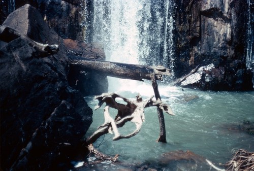 Bottom of Mwaasha Falls, near village of Kaungu