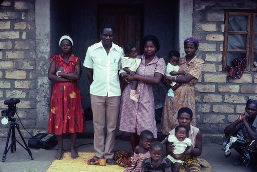 Portrait of next door neighbors at Kaputa village