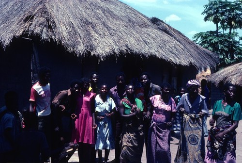 People attending a wedding at Kaputa village