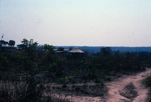 Government Housing and a Metal Shed at Nsama