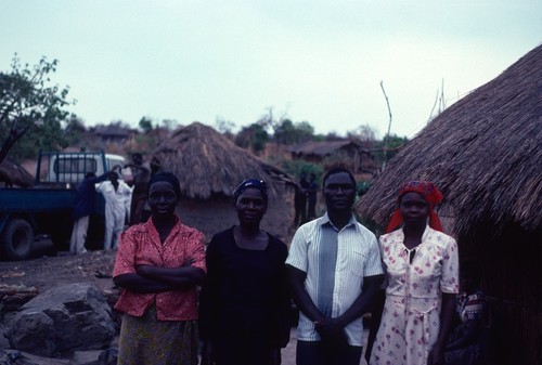 Residents of Kanakakonge fishing village on Lake Mweru Wantipa