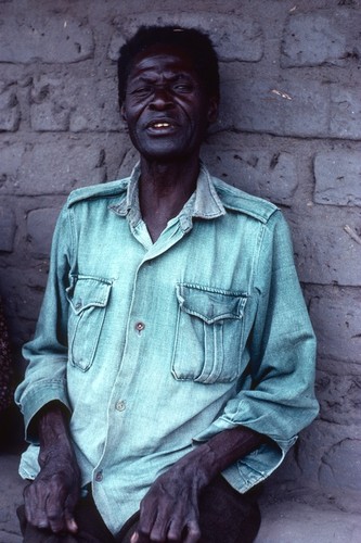 Portrait of storyteller Mr. William Musonda