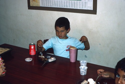 Daniel Cancel's seventh birthday party at faculty housing at the University of Zambia