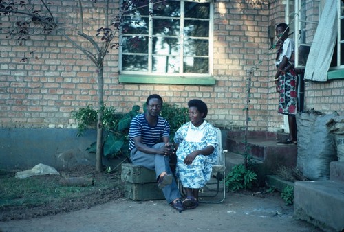 Mr. and Mrs. Kalunga, St. Francis Secondary School, Malole