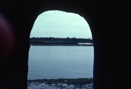 View of Mombasa harbor, from Fort Jesus