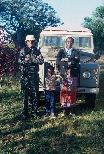 Mr. and Mrs. Paul Nsama, Nsama village