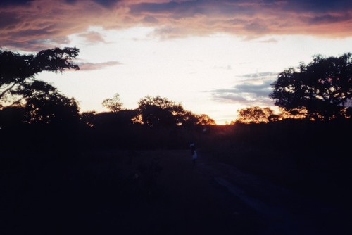 Sunset at Kaputa village