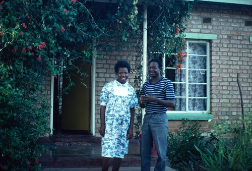 Mr. and Mrs. Kalunga, St. Francis Secondary School, Malole