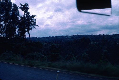 Landscape driving through rural Zimbabwe