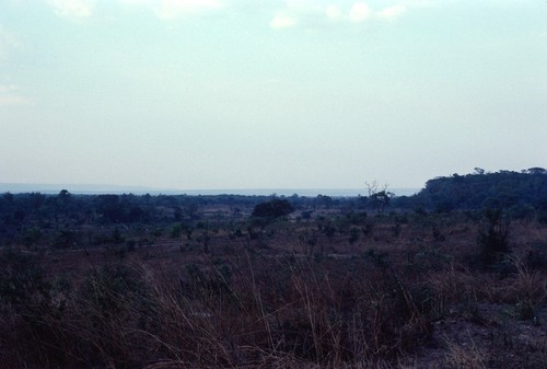 Landscape surrounding Nsama village