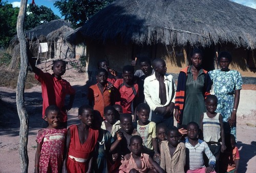 Tabwa neighbors at Kaputa Village