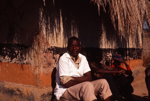 Chief Teleka at Teleka section of Sumbu Town on Lake Tanganyika