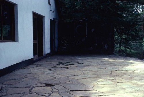 Front patio of Viv Shone's home in Kasama, Northern Province