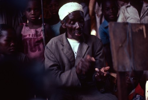 Mr. Chishele Chuulu relating an Oral History of the Kaputa Chiefship, Kaputa village