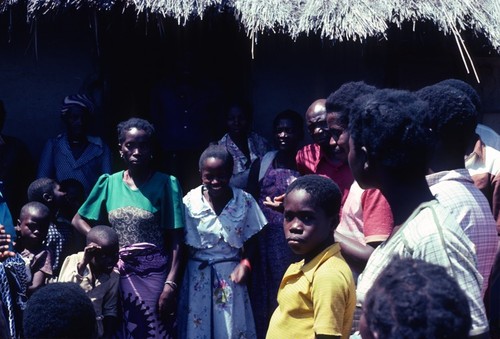 People at a wedding in Kaputa village