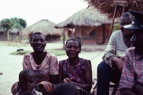 Portrait of storytellers at Shikapya village, near Kaputa village