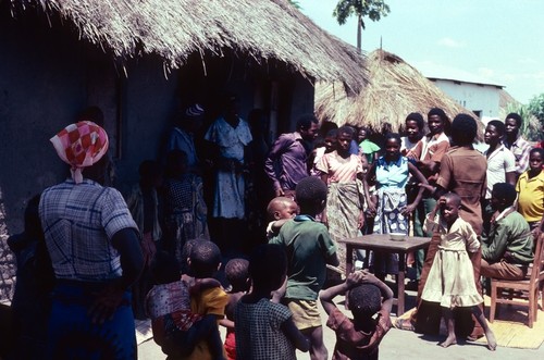 A wedding ceremony at Kaputa village