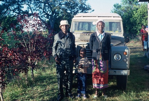 Mr. and Mrs. Paul Nsama, Nsama village