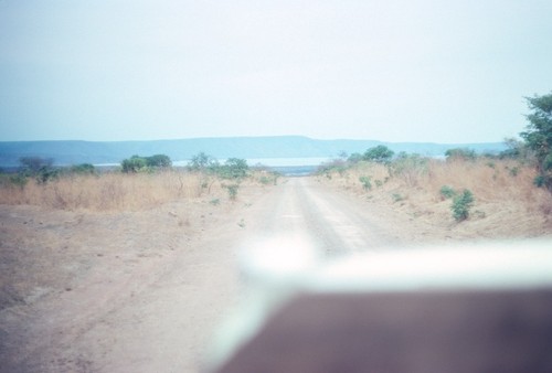 Road in Sumbu Game Park leading to Lake Tanganyika, Kaputa District