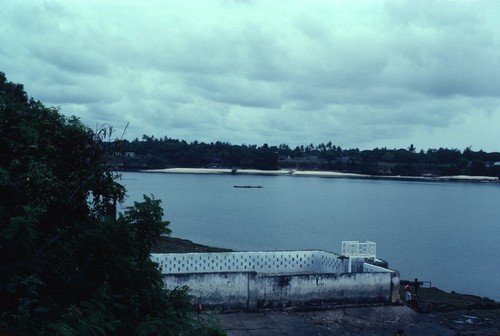 Inlet off Indian Ocean near Mombasa, Kenya