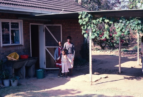 Daughter and Relatives of Mr. Dennis Huckabay, Lecturer at UNZA, Lusaka