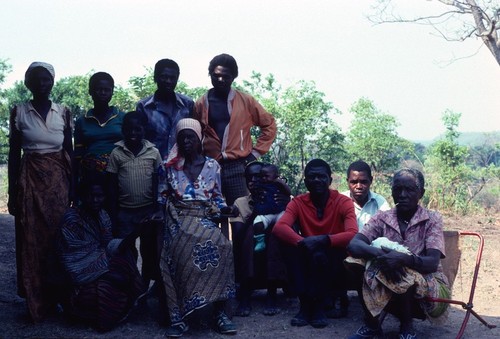Portrait of family at Kaputa